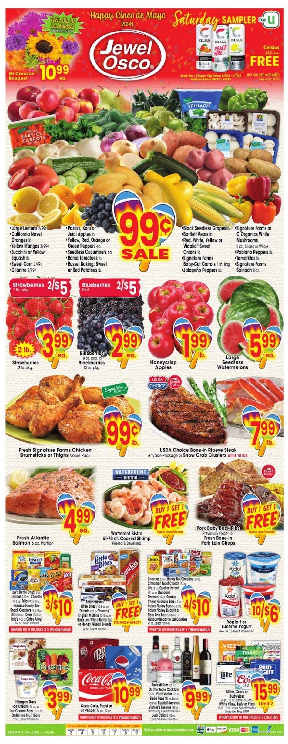 Jewel-Osco Weekly Ad Sale May 3 - 9, 2023 - WeeklyAds2