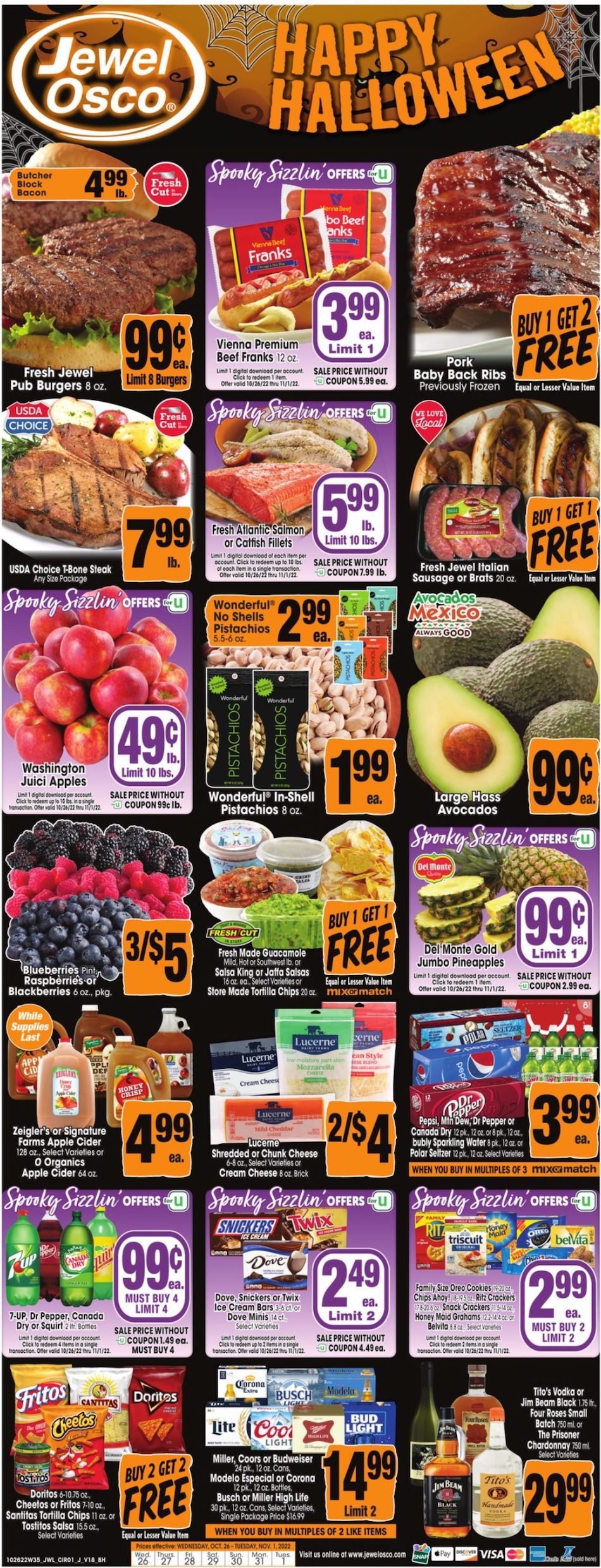 JewelOsco Weekly Ad Oct 26 Nov 1, 2022 WeeklyAds2