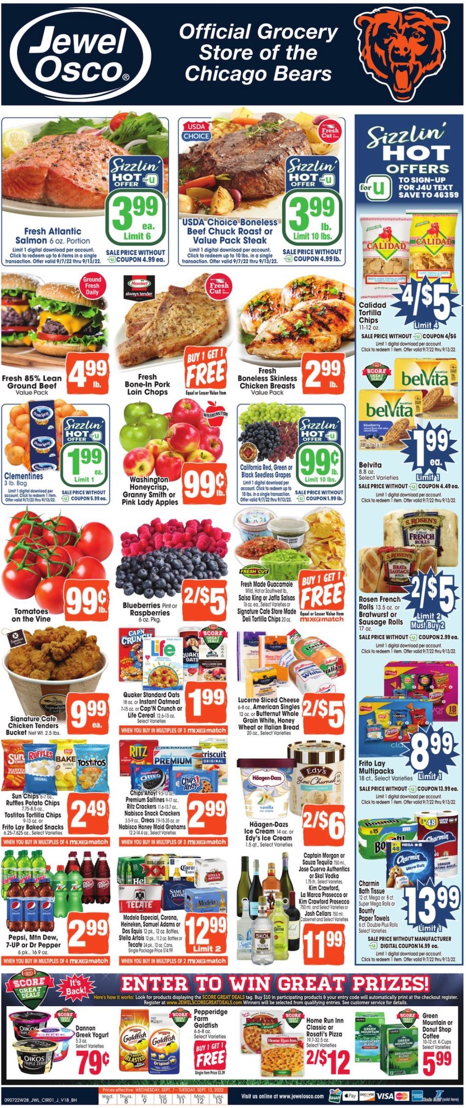 Jewel-Osco Weekly Ad Sep 7 - 13, 2022 - WeeklyAds2