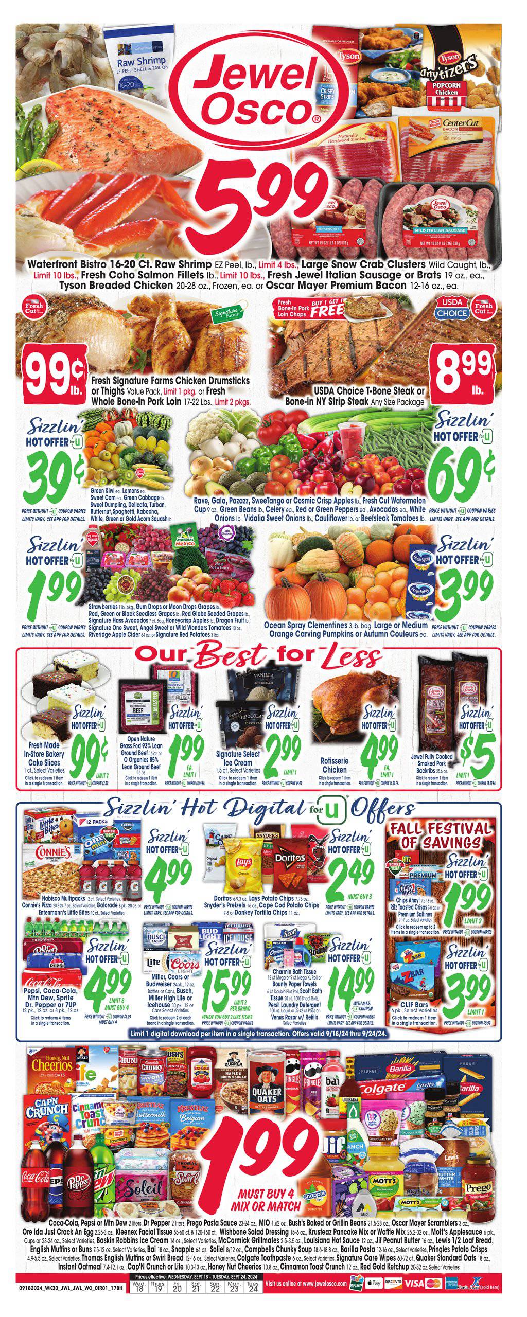 Jewel-Osco Weekly Ad September 18 - 24, 2024 | WeeklyAds2