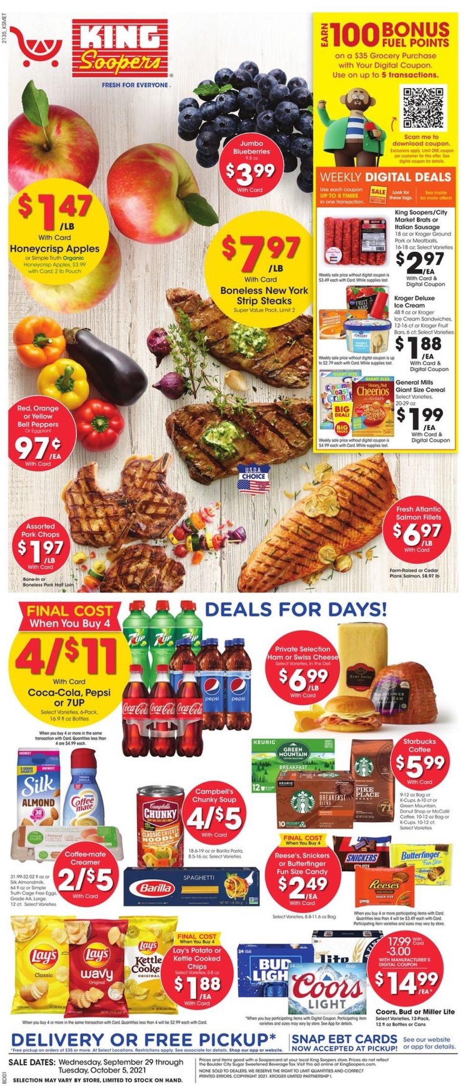 King Soopers Ad Sep 29 - Oct 5, 2021 - WeeklyAds2