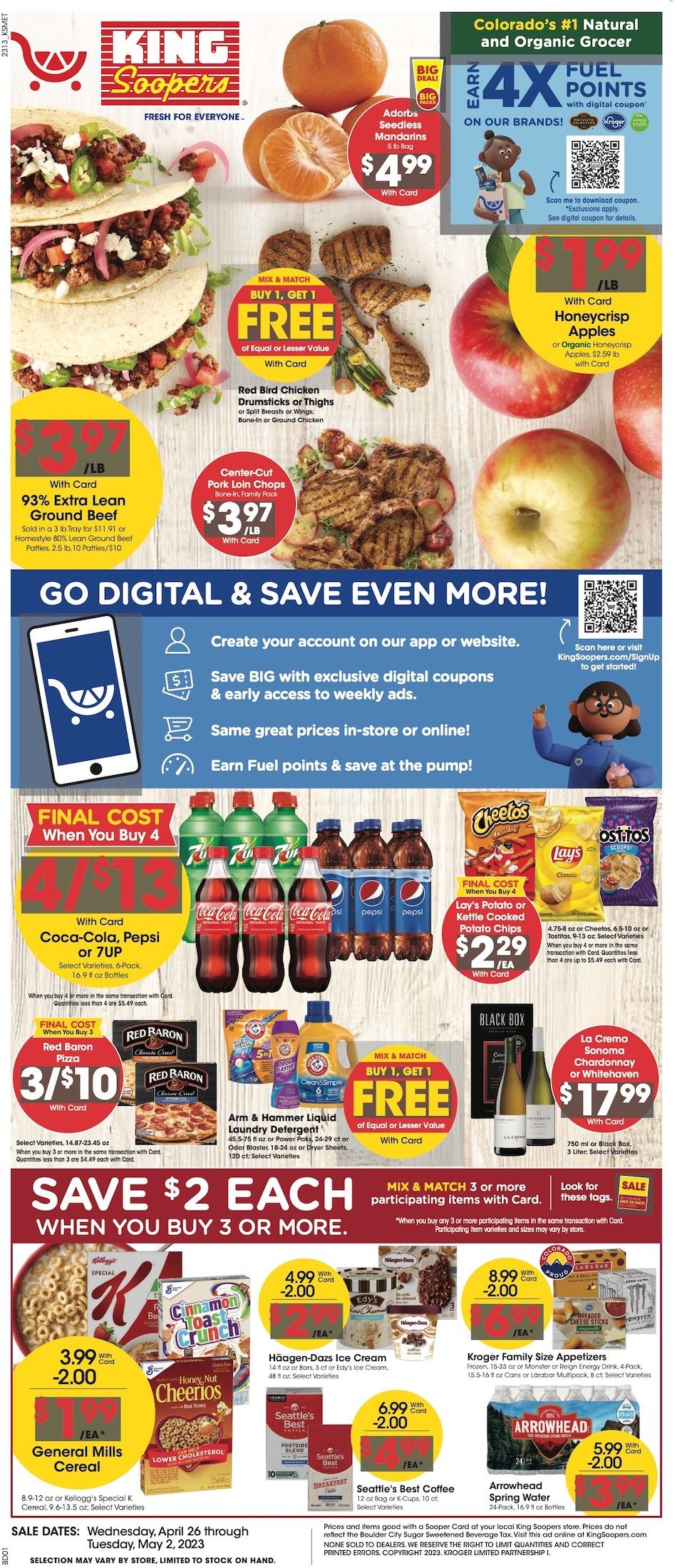 King Soopers Weekly Ad Sale Apr 26 May 2, 2023 WeeklyAds2