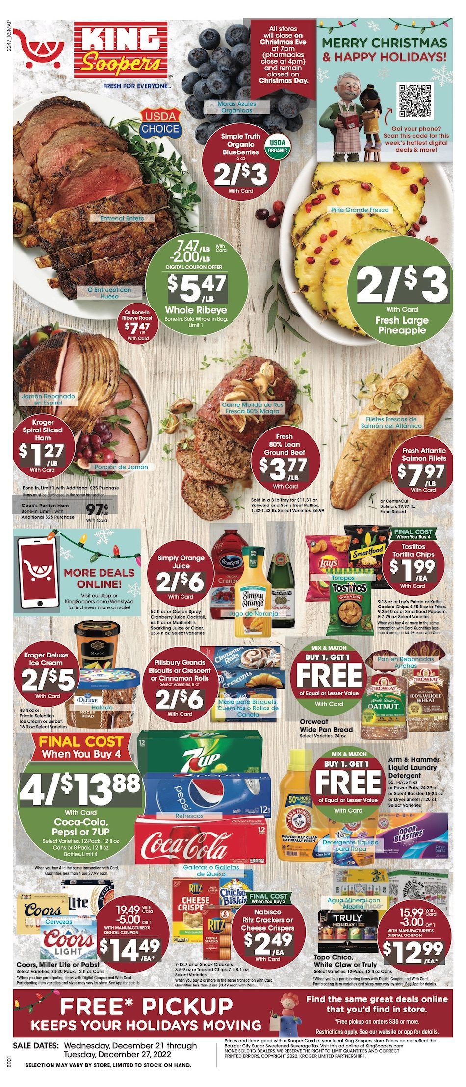 King Soopers Weekly Ad Dec 21 27, 2022 WeeklyAds2