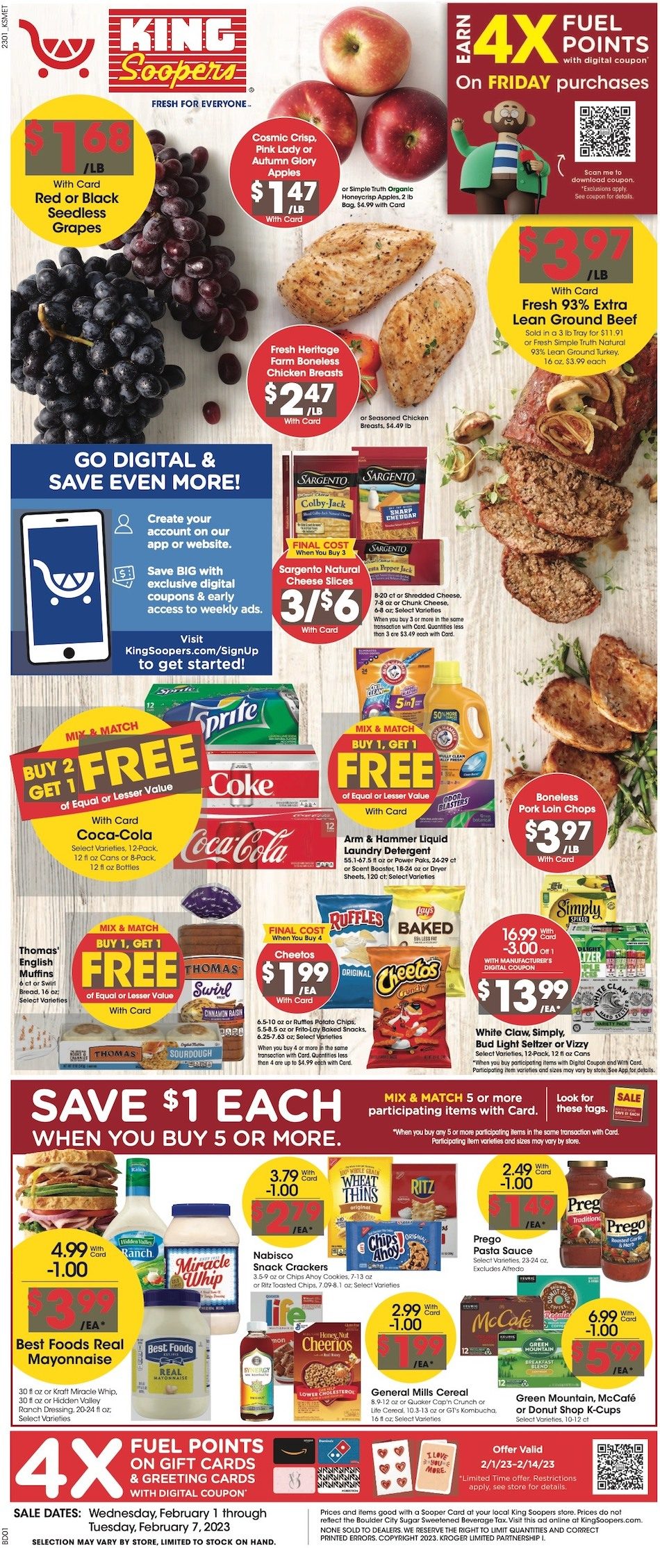 King Soopers Weekly Ad Sale Feb 1 7, 2023 WeeklyAds2