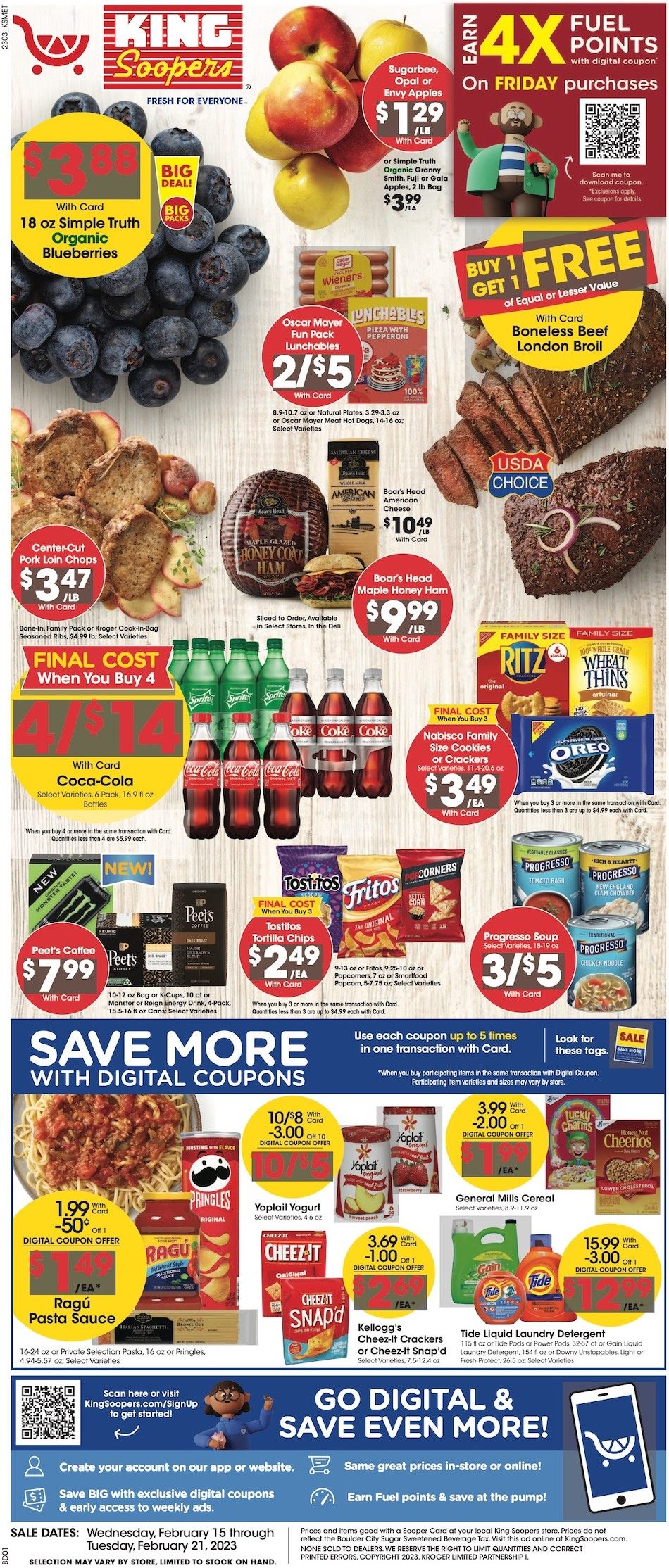 King Soopers Weekly Ad Sale Feb 15 21, 2023 WeeklyAds2