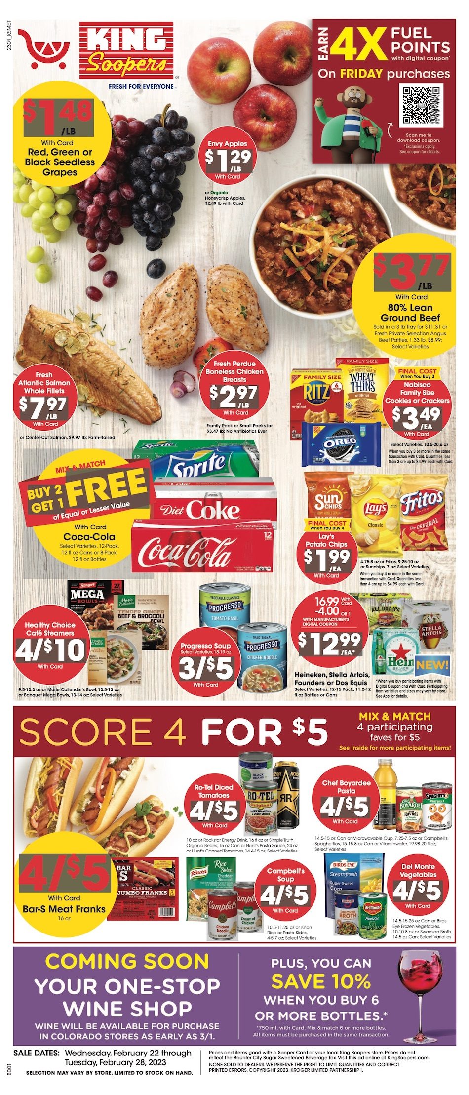 King Sooper's Weekly Ad Sale Feb 22 28, 2023 WeeklyAds2