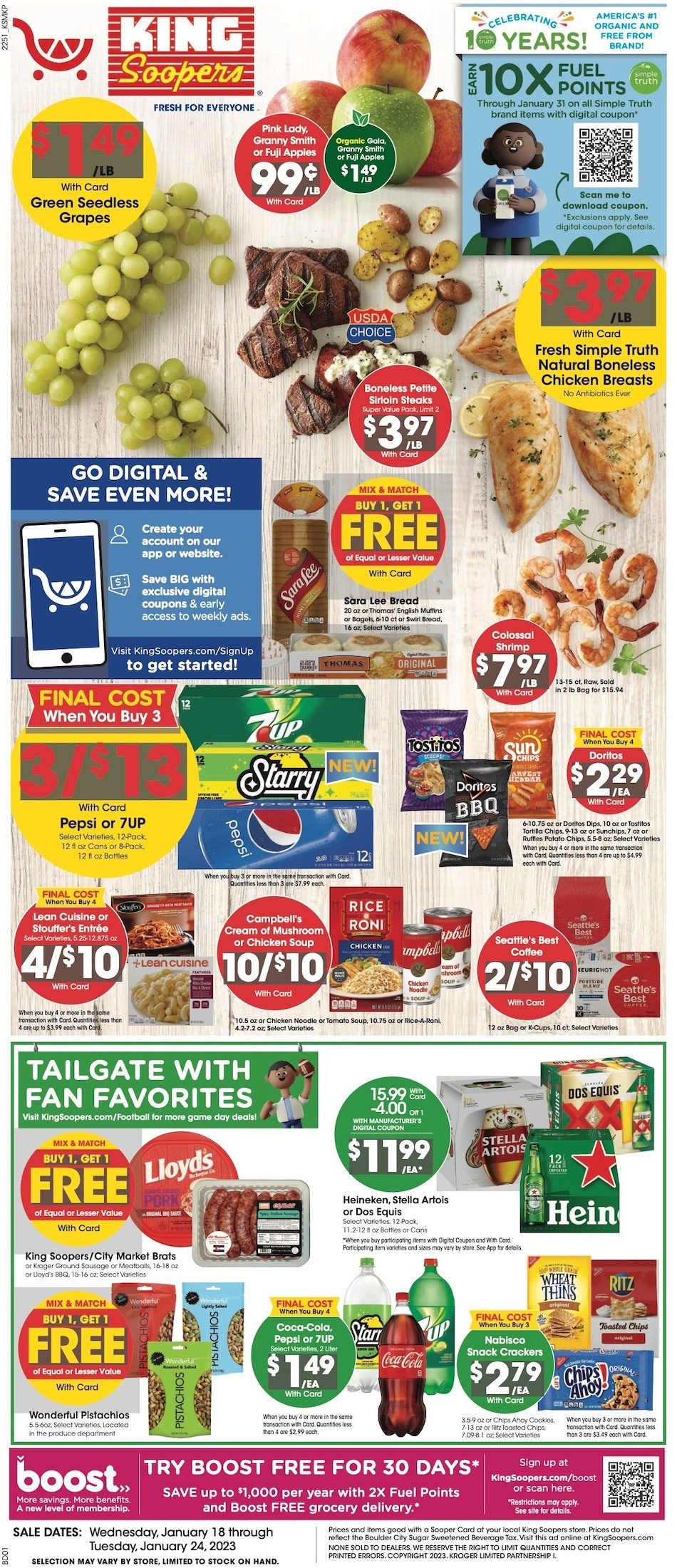 King Soopers Weekly Ad Sale Jan 18 24, 2023 WeeklyAds2