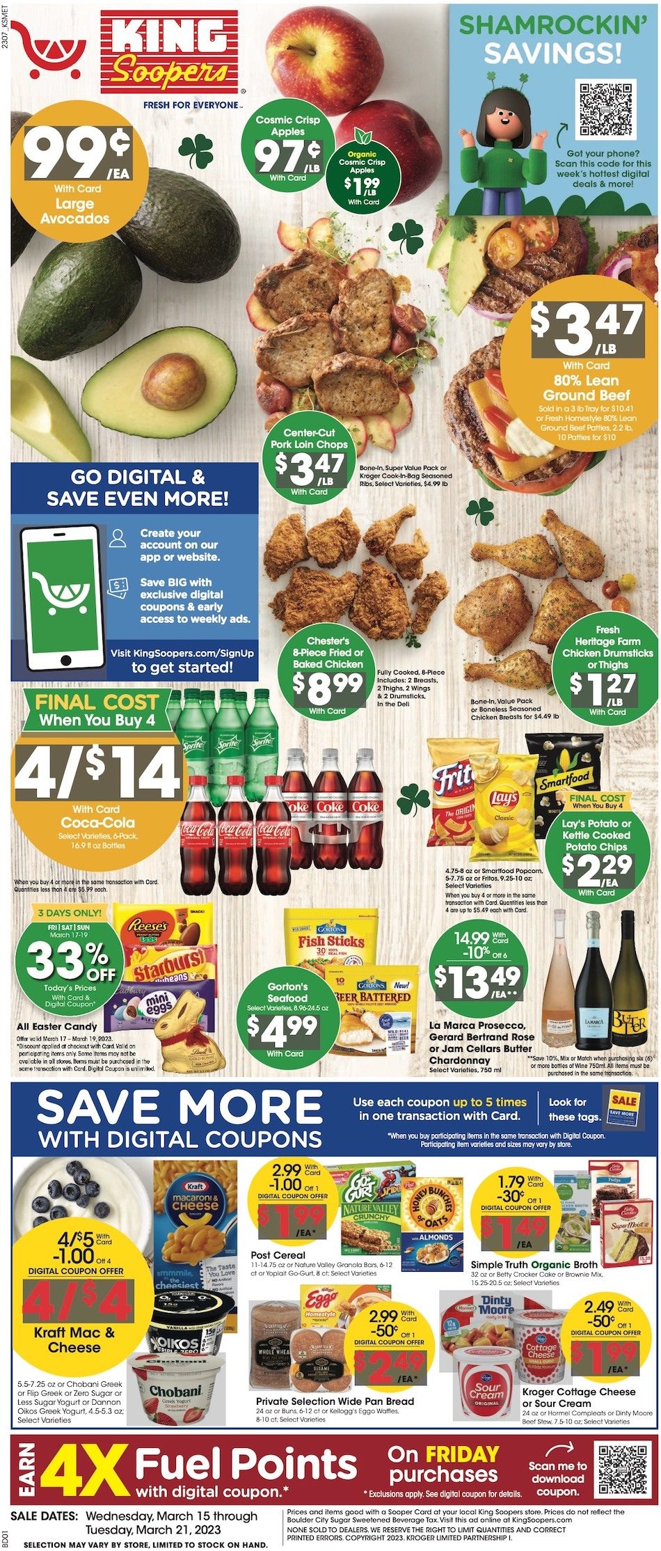 King Soopers Weekly Ad Sale Mar 15 - 21, 2023 - WeeklyAds2