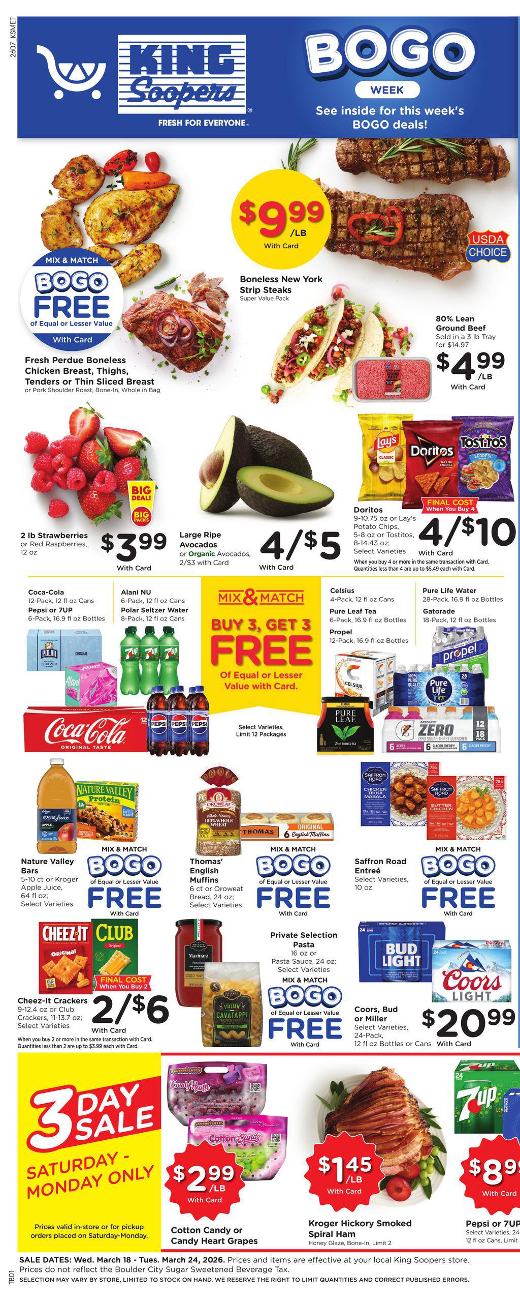 King Soopers Weekly Ad March 18 - 24, 2026