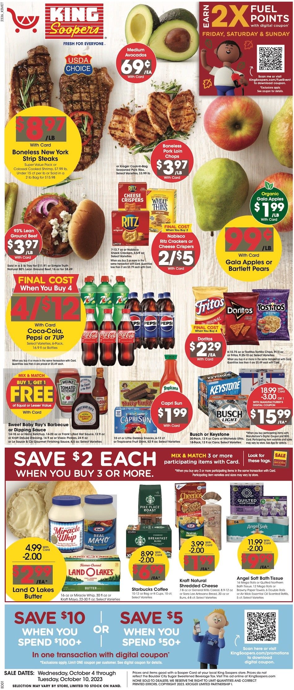 King Soopers Weekly Ad Oct 4 10, 2023 WeeklyAds2