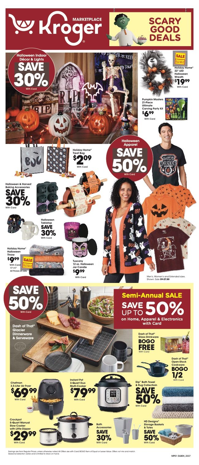 Kroger Ad Halloween Oct 11 17, 2023 WeeklyAds2