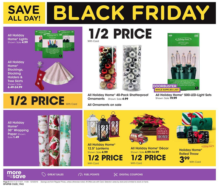 Kroger Black Friday Ad 2019 WeeklyAds2