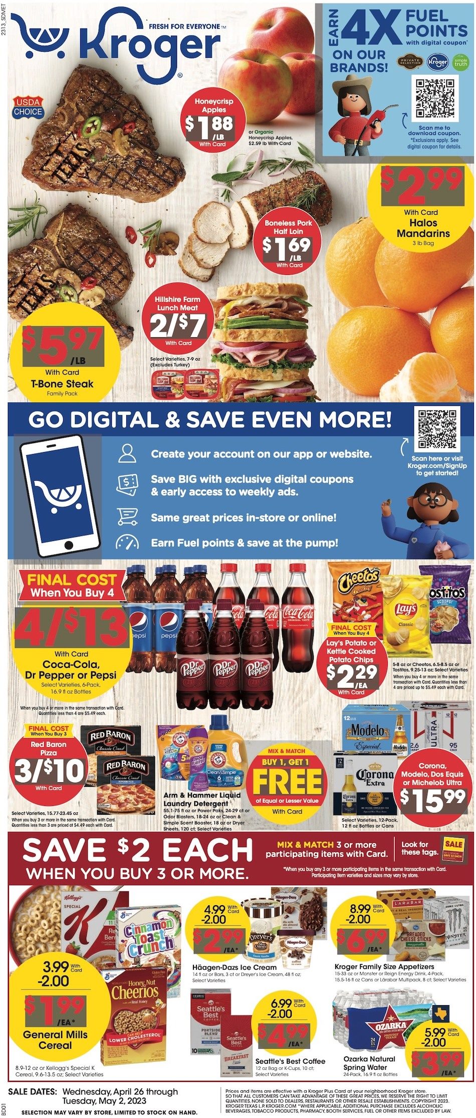 Kroger Weekly Ad Deals Apr 26 May 2, 2023 WeeklyAds2