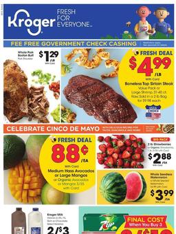 Kroger Weekly Ad Apr 29 - May 5, 2020