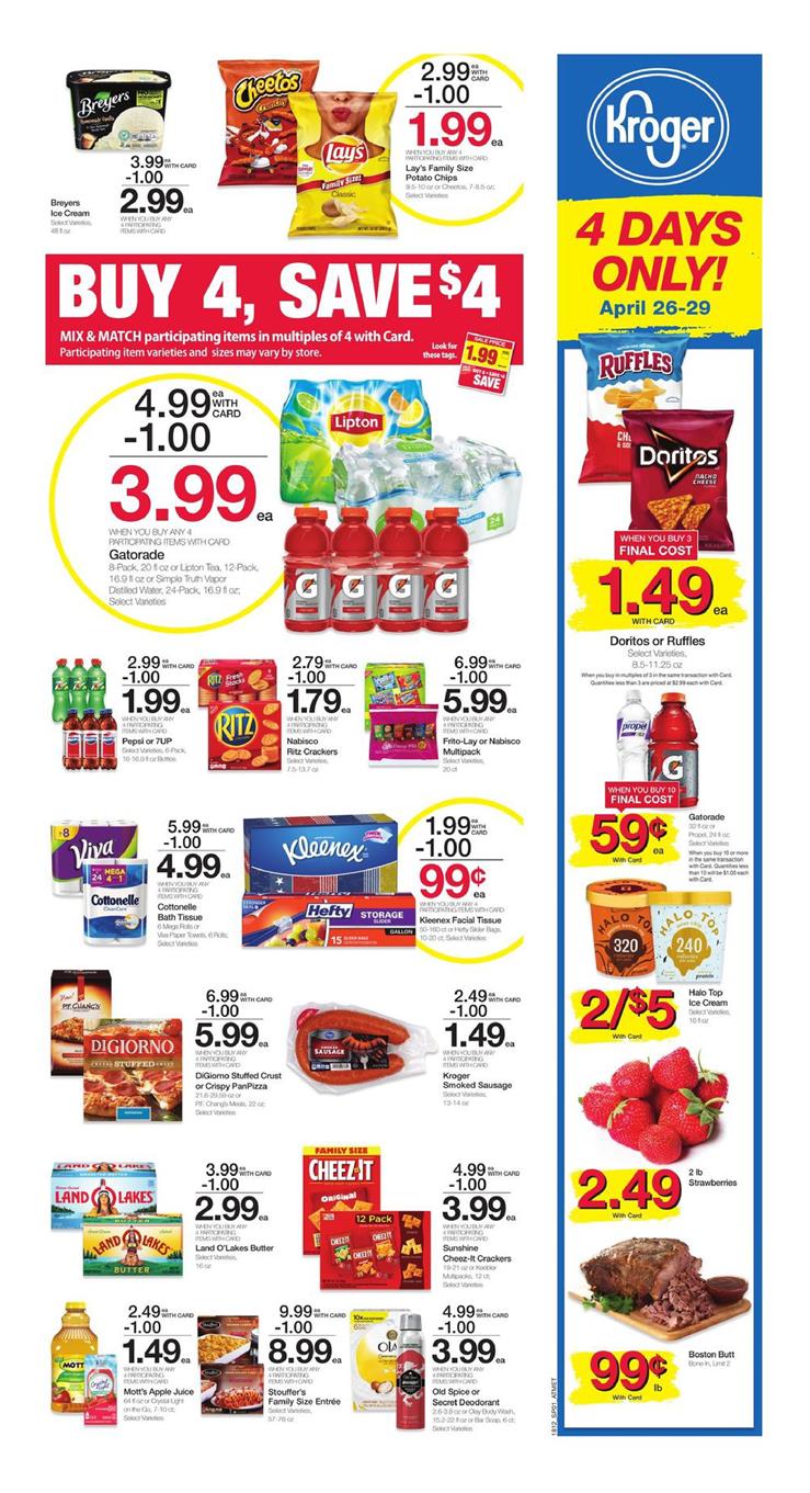 Kroger Weekly Ad Apr 25 May 1, 2018 WeeklyAds2