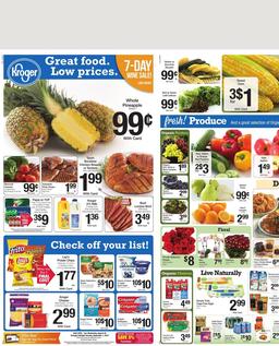 Kroger Weekly Ad Aug 26 - Sep 1 2015