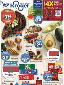Kroger Weekly Ad Aug 30 - Sep 5, 2023