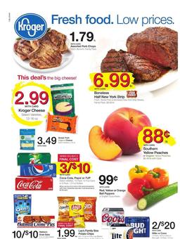 Kroger Weekly Ad Aug 9–15 2017
