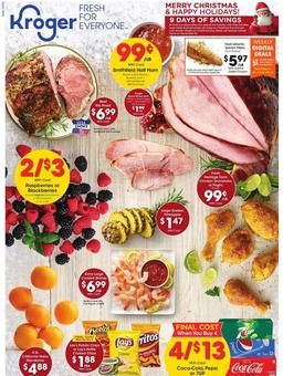 Kroger Weekly Ad Christmas Dec 16–24, 2020