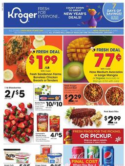 Kroger Weekly Ad Dec 26 2019 - Jan 1, 2020