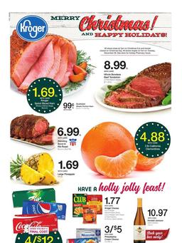 Kroger Weekly Ad December 20–26, 2017