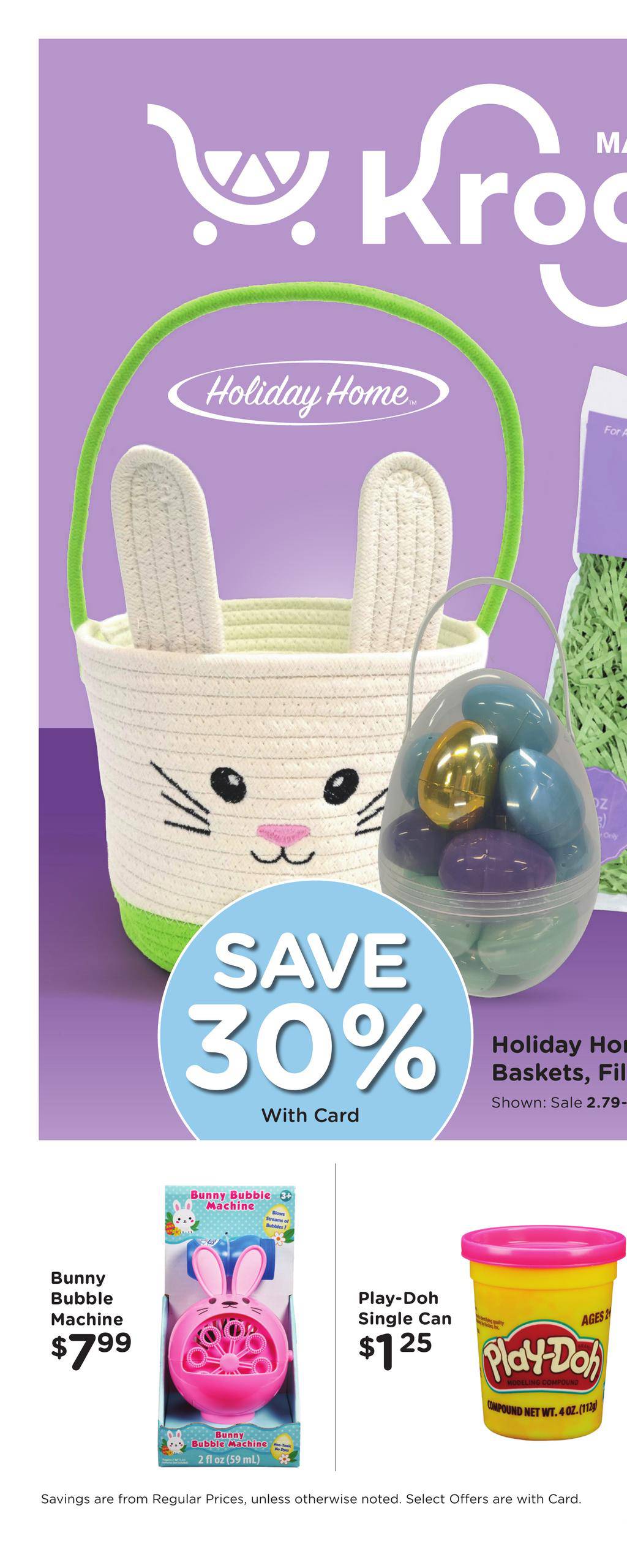 Kroger Weekly Ad Home & Apparel March 18 - 24, 2026