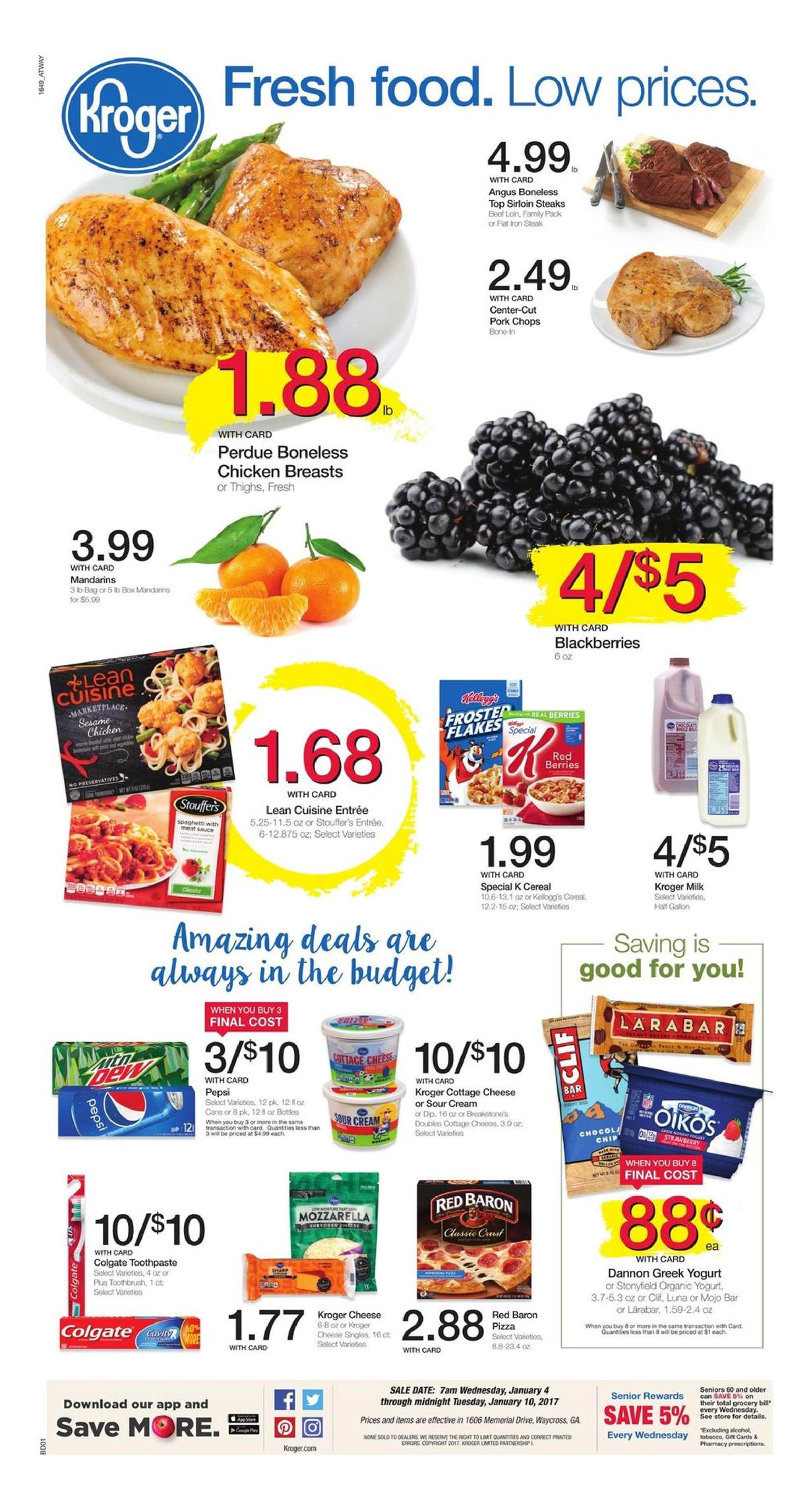 Kroger Weekly Ad January 4 10 2017 WeeklyAds2