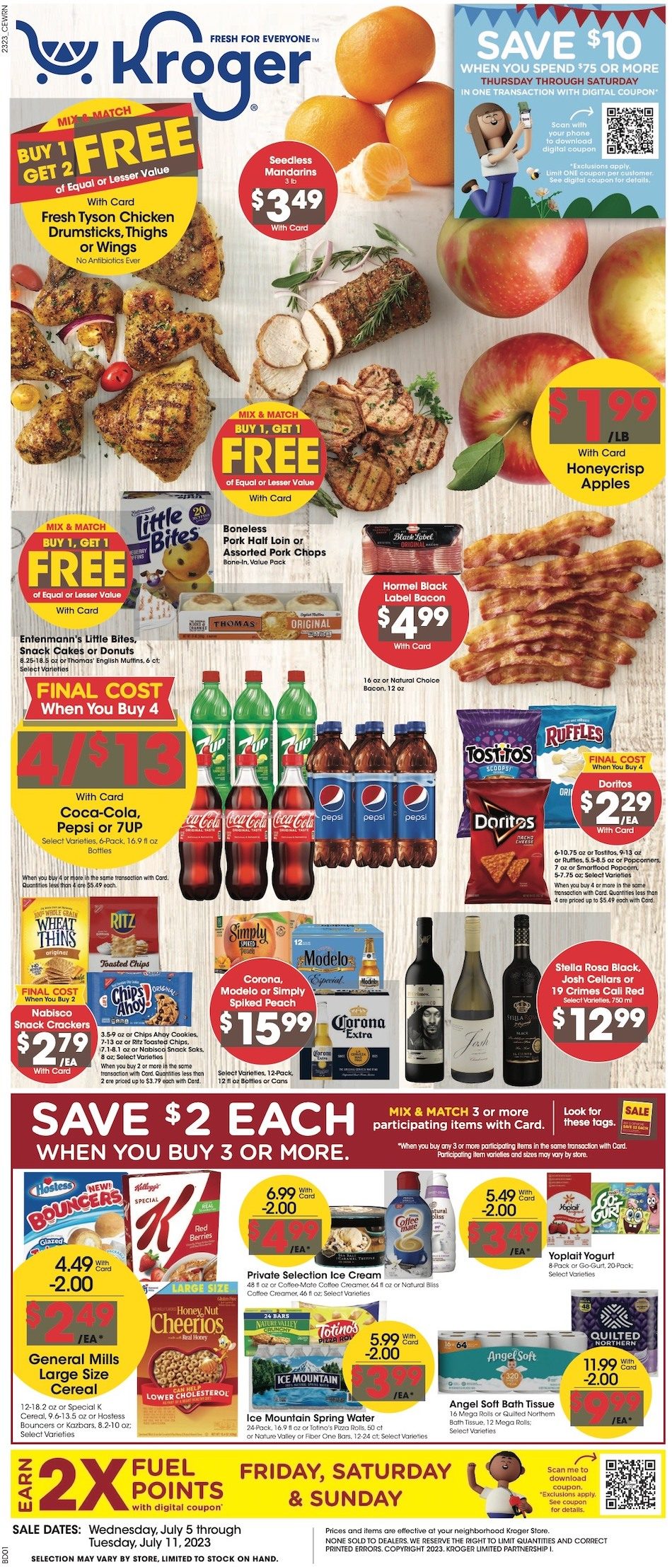 Kroger Weekly Ad Jul 5 11, 2023 WeeklyAds2