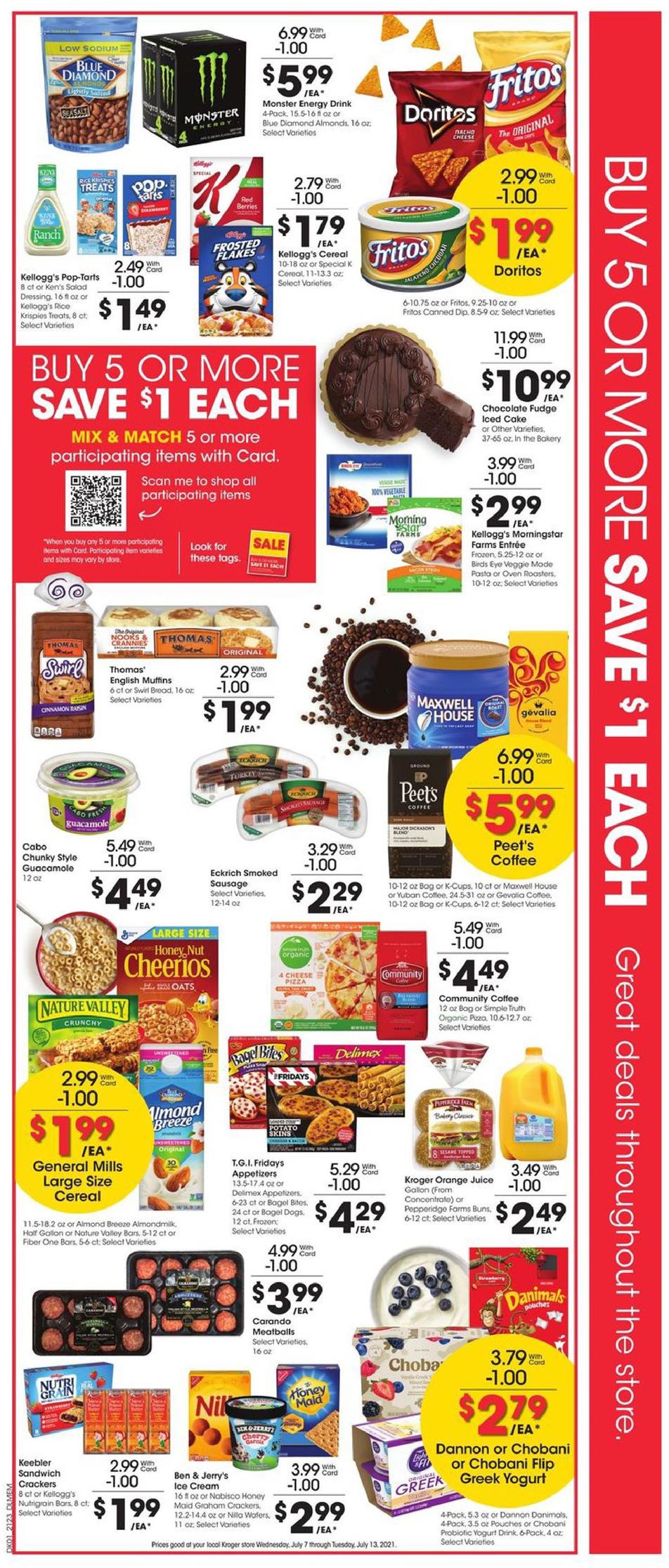 Kroger Weekly Ad Jul 7 - 13, 2021 - WeeklyAds2