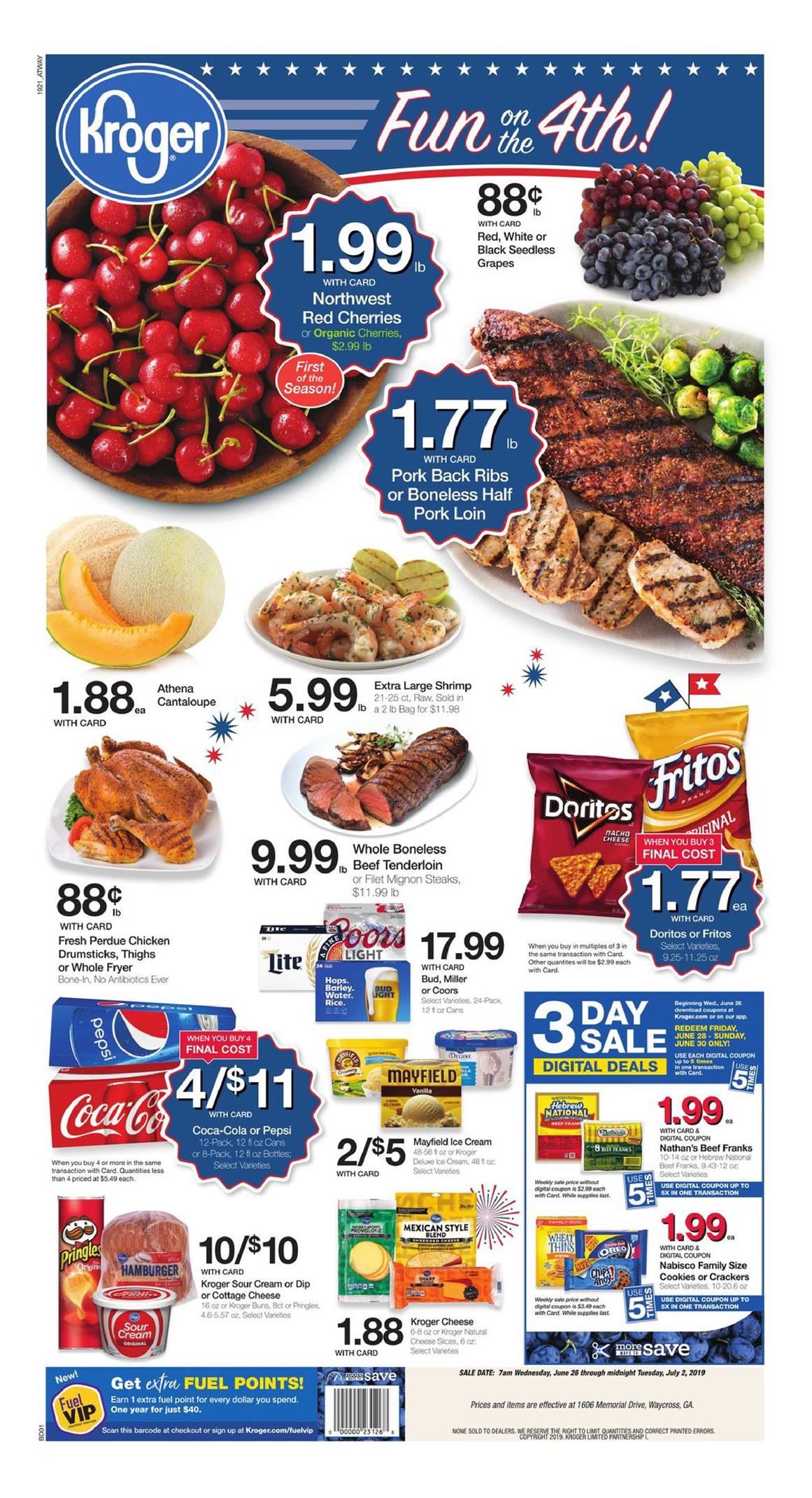 Kroger Weekly Ad Jun 26 Jul 2, 2019 WeeklyAds2