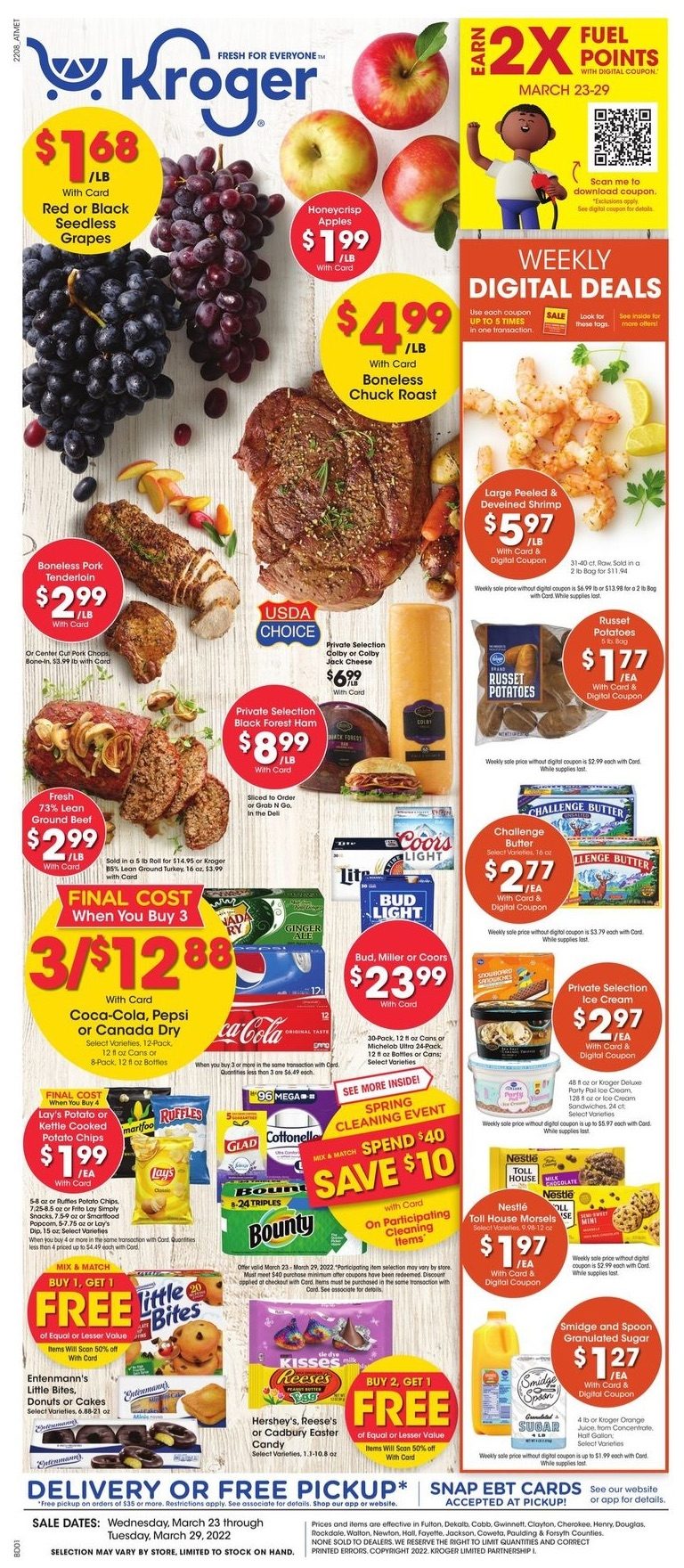 Kroger Weekly Ad Mar 23 29, 2022 WeeklyAds2