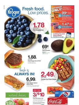 Kroger Weekly Ad March 7 - 13, 2018