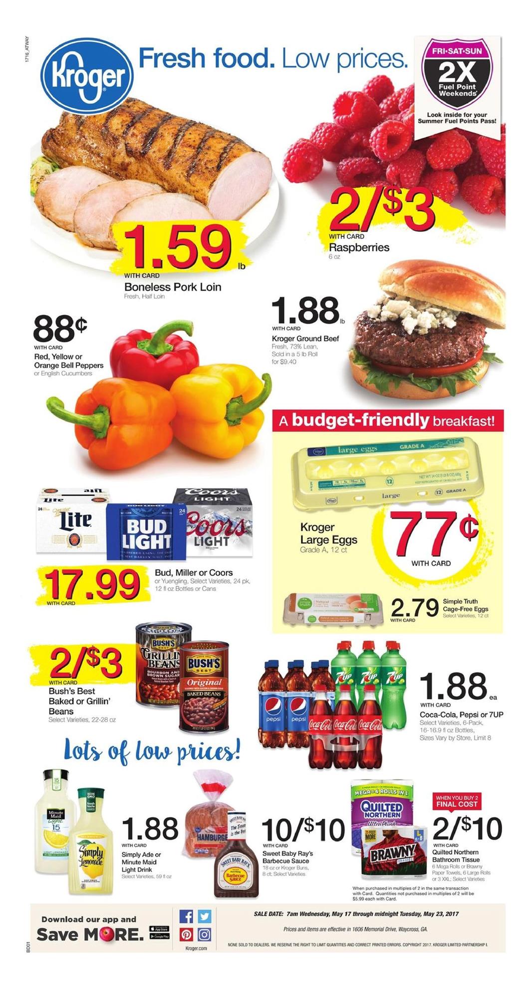 Kroger Weekly Ad May 17 23 2017 WeeklyAds2