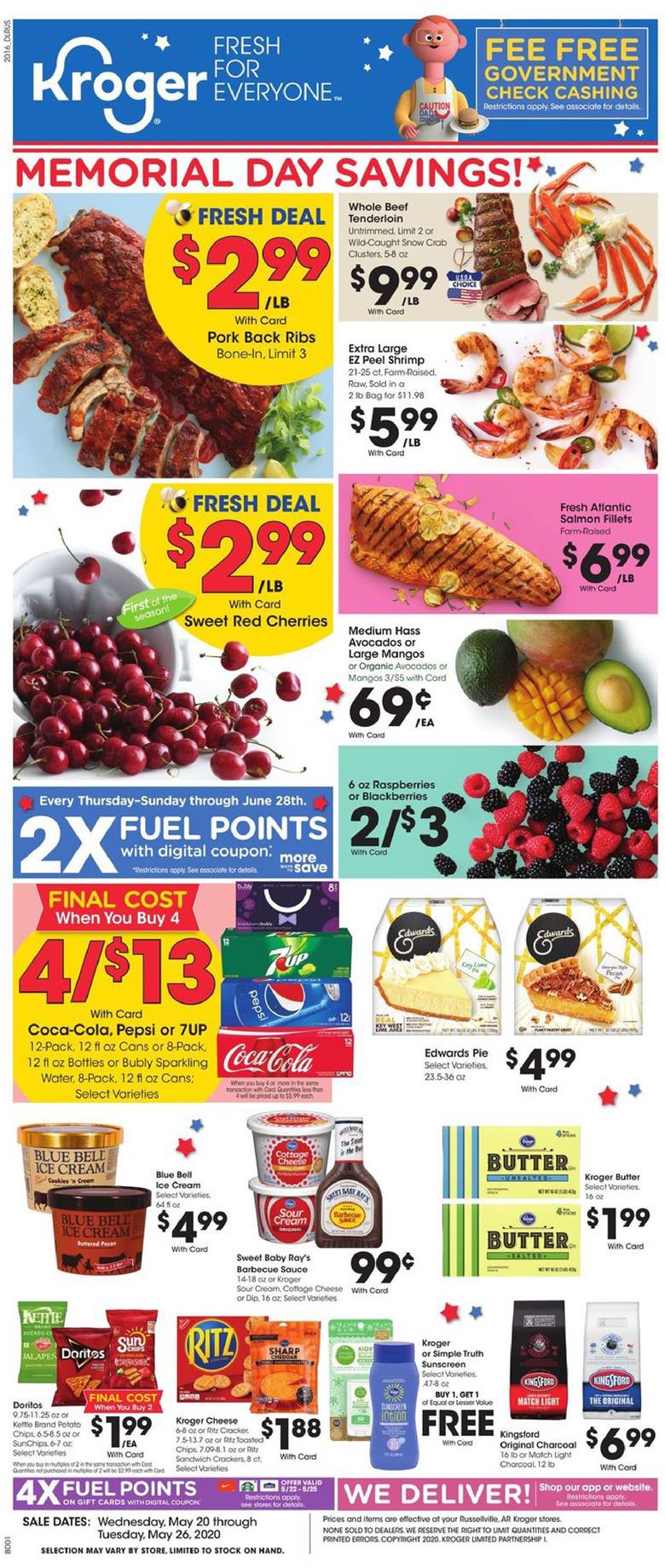 Kroger Weekly Ad May 20 26, 2020 WeeklyAds2