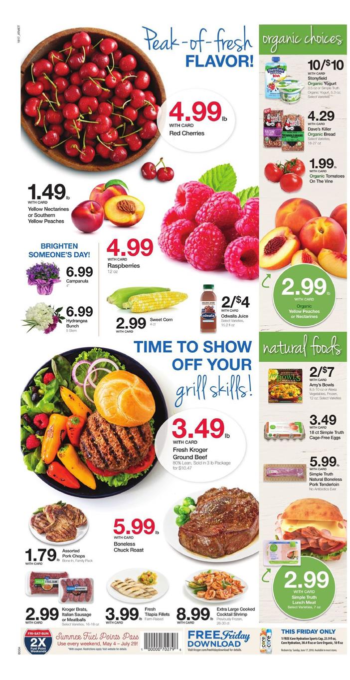 Kroger Weekly Ad May 30 May 5, 2018 WeeklyAds2