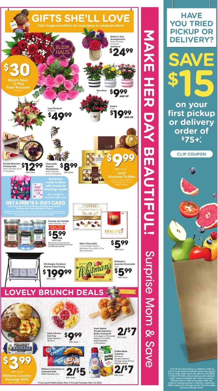 Kroger Weekly Ad May 4 10, 2022 WeeklyAds2