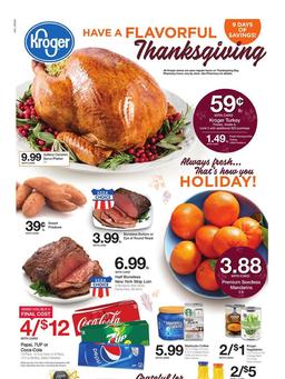 Kroger Weekly Ad Nov 14–22, 2018