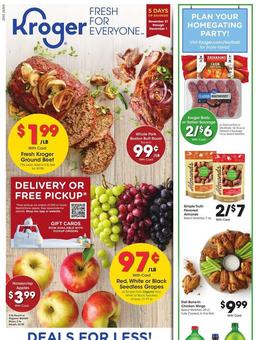 Kroger Weekly Ad Nov 27 - Dec 1, 2020