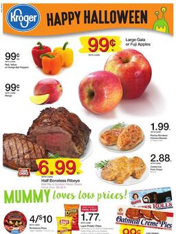 Kroger Weekly Ad Oct 26 - Nov 1 2016