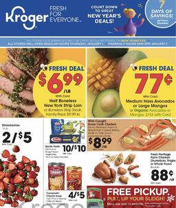 Kroger Weekly Ad Preview Dec 26 2019 - Jan 1, 2020