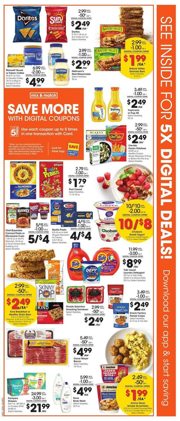 Kroger Weekly Ad Sep 23 - 29, 2020 - WeeklyAds2