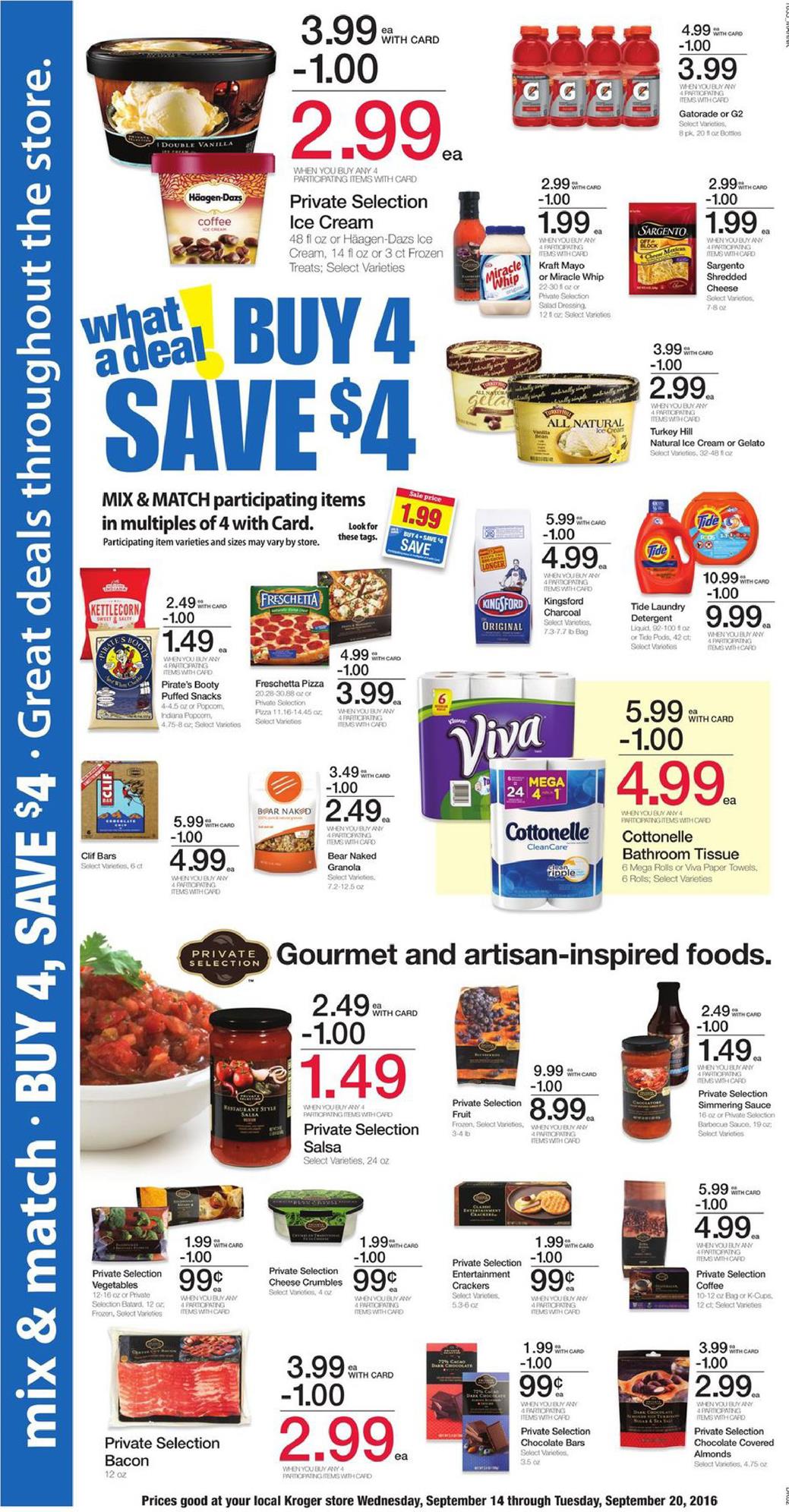 Kroger Weekly Ad September 14 - 20 2016 - WeeklyAds2