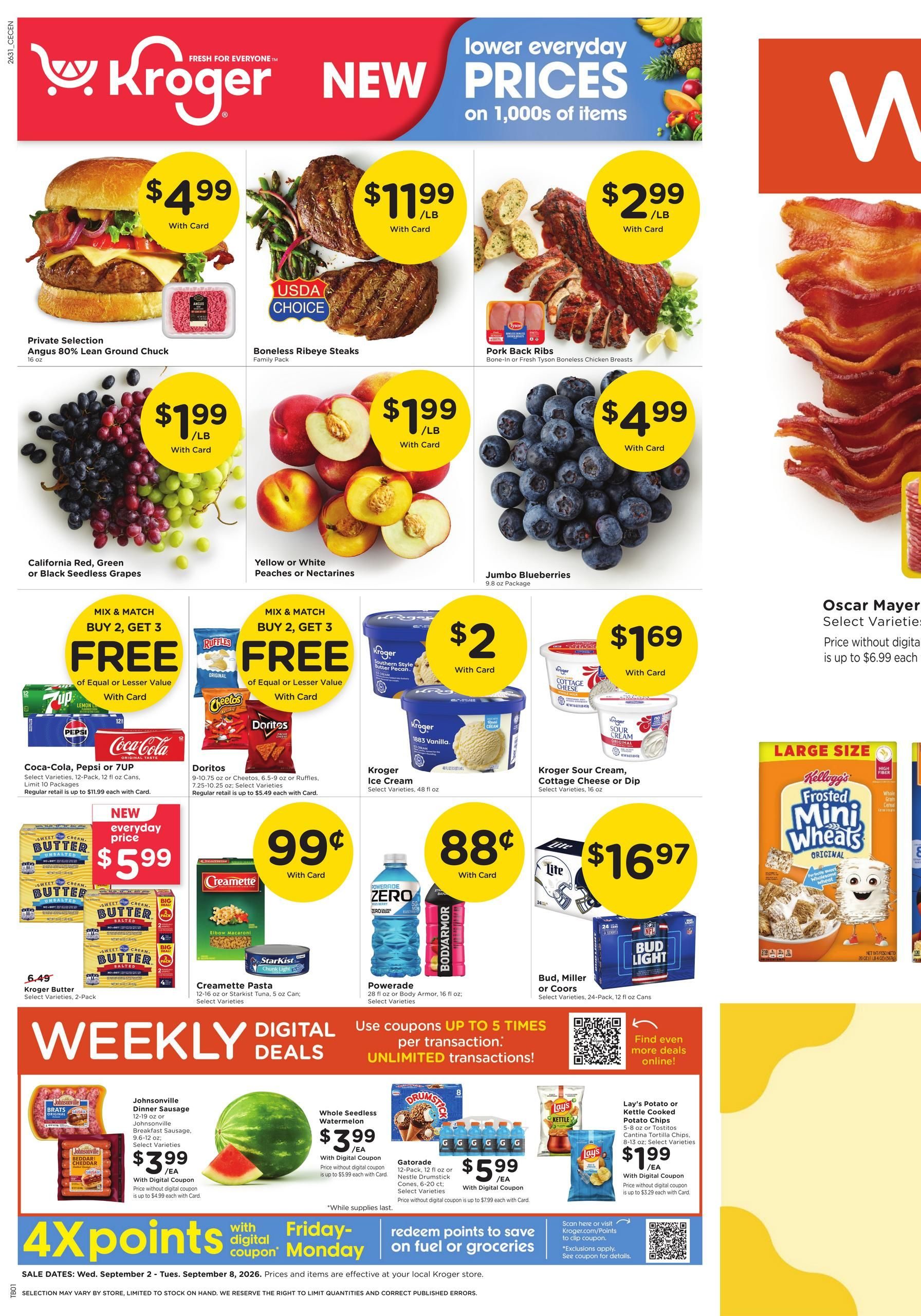 Kroger Weekly Ad September 2 - 8, 2026 page 1