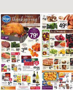 Kroger Weekly Ad Thanksgiving Nov 18 2015
