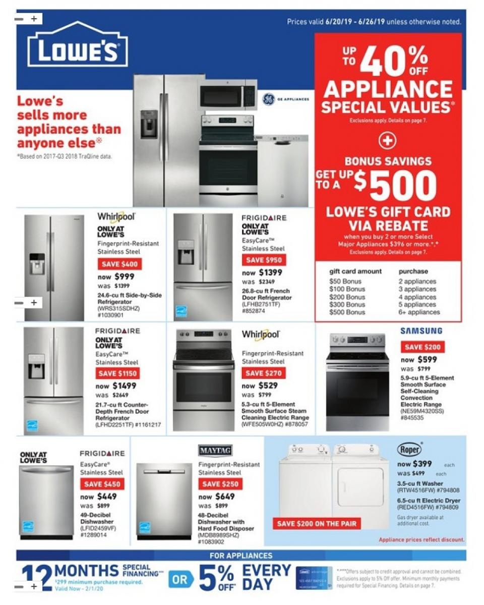 Lowe's Ad Jun 20 - 26, 2019 - WeeklyAds2