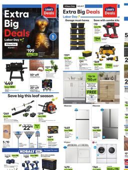 Lowe's Weekly Ad August 27 - September 9, 2026