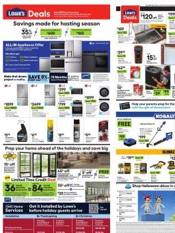 Lowe's Weekly Ad September 17 - 23, 2026