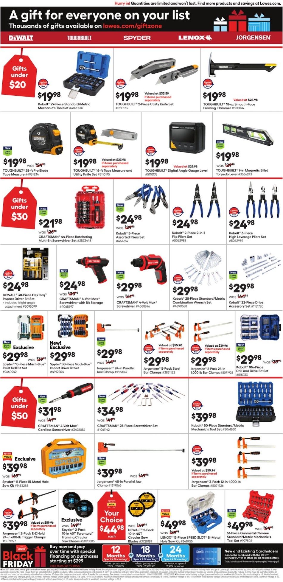 Lowe's Black Friday Ad 2022 WeeklyAds2