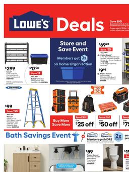 Lowe's Weekly Ad January 15–28, 2026