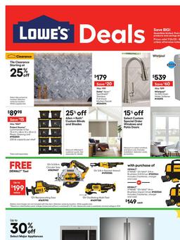 Lowe's Weekly Ad July 24 - August 6, 2025